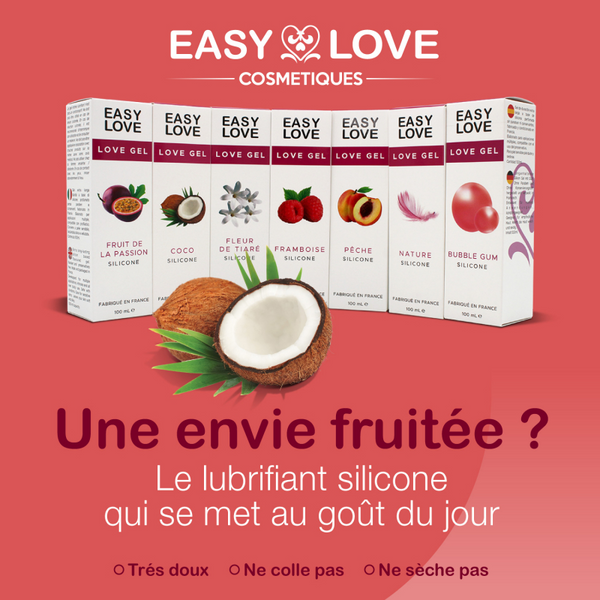 Gel de massage en silicone Easy Love - Fruit de la Passion 50mL