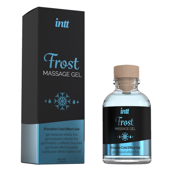 Gel de Massage Comestible Effet Froid Frost Menthe - Intt 30ml