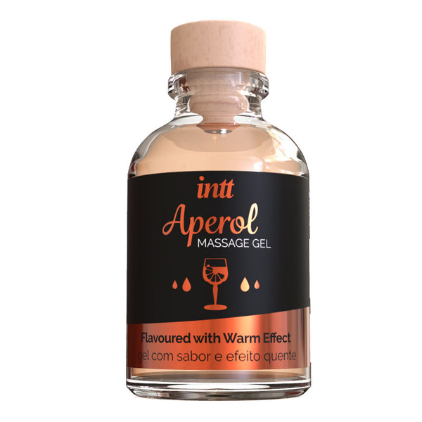 Gel de Massage Comestible Chauffant Apérol - Intt 30ml